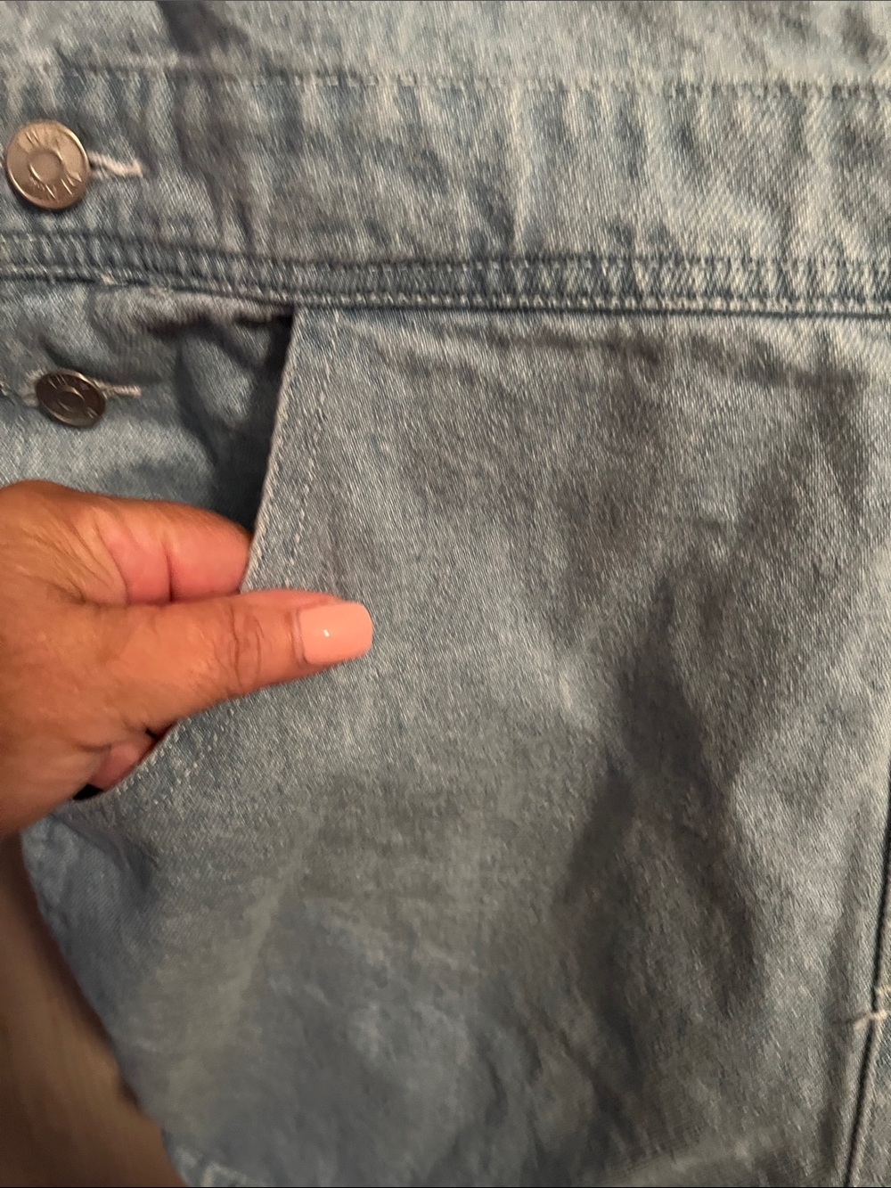 twik Light Blue Denim Short Overall Shorts - Picture 3 of 10